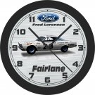 1967 Ford Fairlane Stock Car Driven by Fred Lorenzen Wall Clock-Free US Ship