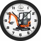 Kubota KX016 Mini-Excavator Wall Clock-Free US Ship