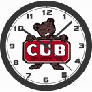 PIPER AIRCRAFT CORP. PIPER CUB LOGO WALL CLOCK-FREE USA SHIP!