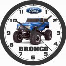 FORD BRONCO ROCK CRAWLER WALL CLOCK-FREE USA SHIP!