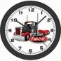 PETERBILT DAY CAB SEMI-TRUCK WALL CLOCK-FREE USA SHIP-PERSONALIZED FREE!