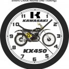 1973 Kawasaki KX450 Classic 2-Stroke Motocross Bike Wall Clock-Free US Ship