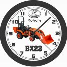 KUBOTA BX23 WALL CLOCK-JOHN DEERE, INTERNATIONAL, CATERPILLAR