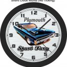 1970 Plymouth Sport Fury Wall Clock-Free US Ship!