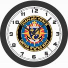 UNITED STATES NAVY CHAPLAIN CORPS WALL CLOCK-NEW!