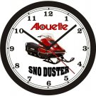 ALOUETTE SNO DUSTER SNOWMOBILE WALL CLOCK-FREE USA SHIP!