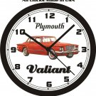 1960 PLYMOUTH VALIANT WALL CLOCK-FREE USA SHIP!