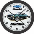 1972 Chevrolet Malibu Wall Clock-Free US Ship, Chevelle, Camaro, Corvette
