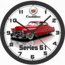 1950 CADILLAC SERIES 61 WALL CLOCK-NEW!-Free USA Ship
