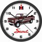 INTERNATIONAL SCOUT WALL CLOCK-Free USA Ship