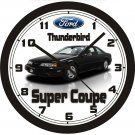 1990 FORD THUNDERBIRD SUPER COUPE WALL CLOCK-FREE USA SHIP!