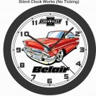1957 CHEVROLET BELAIR WALL CLOCK-NEW!-Free USA Ship