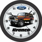 1979 Ford Bronco XLT Wall Clock-Free US Ship, F150, Blazer, Dodge