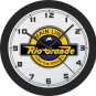 Rio Grande Main Line (Thru The Rockies) Sign Wall Clock-Free US Ship