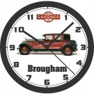 1927 GARDNER MOTOR CAR BROUGHAM WALL CLOCK, FORD, CHEVROLET, CADILLAC, DODGE