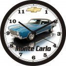 1970 CHEVROLET MONTE CARLO WALL CLOCK-FREE USA SHIP!