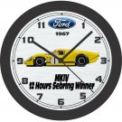 1967 Ford MKIV 12 Hours Sebring Winner Race Car Wall Clock-Free US Ship-GT40