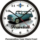 1968 INTERNATIONAL TRAVELALL WALL CLOCK-FREE USA SHIP!