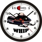 SCORPION WHIP SNOWMOBILE WALL CLOCK-FREE USA SHIP