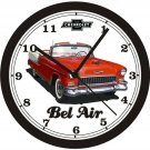 1955 CHEVROLET BEL AIR CONVERTIBLE WALL CLOCK-FREE US SHIP
