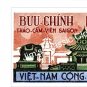 1964 VIETNAM SAIGON ZOO POSTAGE STAMP PRINT-Free USA Ship