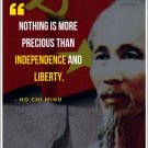 Ho Chi Min Independence & Liberty Full Color Poster-Free US Ship