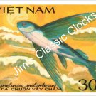 1984 VIETNAM FLYING FISH POSTAGE STAMP PRINT-Free USA Ship