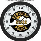 Kentucky State Police Badge Wall Clock-Free US Ship