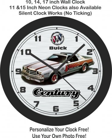 1976 Buick Century pace Car Wall Clock-Free US Ship