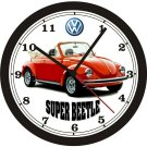 1979-1980 VOLKSWAGEN SUPER BEETLE WALL CLOCK-FREE USA SHIP!