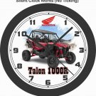 2020 HONDA TALON 1000R UTV WALL CLOCK-Choose 1 of 3 Models.