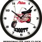 ATLAS  CLASSIC MINIBIKE WALL CLOCK-Choose 1 of 2, Free US Ship, Allstate