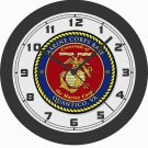 USA QUANTICO VIRGINA MARINE CORPS BASE WALL CLOCK-NEW!