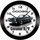 1969 DODGE CORONET R/T WALL CLOCK-FREE USA SHIP, PLYMOUTH, FORD CHEVROLET
