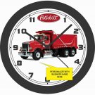 Peterbilt 367 Dump Truck Wall Clock-Personalize it Free!-Choose 1 of 2