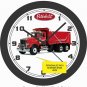 Peterbilt 367 Dump Truck Wall Clock-Personalize it Free!-Choose 1 of 2