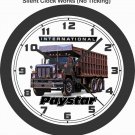 International Paystar Dump Truck Wall Clock-Free USA Ship
