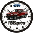 2001 FORD F150 SUPERCREW PICKUP TRUCK WALL CLOCK-FREE USA SHIP!