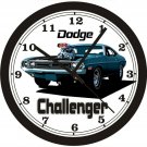 DODGE CHALLENGER WALL CLOCK-FREE USA SHIP!