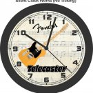 Fender American Original 50's Telecaster Left hand Guitar Wall Clock-Gibson