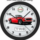 1969 Triumph TR6 Wall Clock-Free US Ship