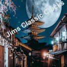 Kyoto, Japan At Night 11 inch x 17 inch Full Color Poster-Free US Ship