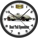 1935 AUBURN 851 BOAT TAIL SPEEDSTER WALL CLOCK-FREE USA SHIP!