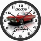 1969 DODGE DART SWINGER WALL CLOCK-NEW!-Free USA Ship