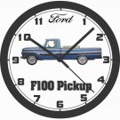 1964 FORD F100 PICKUP TRUCK WALL CLOCK-FREE USA SHIP!