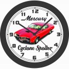 1970 MERCURY CYCLONE SPOILER BIG 10,14,17 INCH WALL CLOCK-FREE USA SHIP