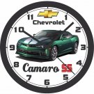 2015 CHEVROLET CAMARO SS EMERALD GREEN WALL CLOCK-FREE USA SHIP