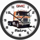 1995 GMC ASTRO SEMI-TRUCK WALL CLOCK-NEW!-Free USA Ship