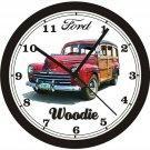 1947 FORD WOODIE WALL CLOCK-FREE USA SHIP