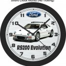1986 Ford RS200 Evolution Wall Clock-Free US Ship